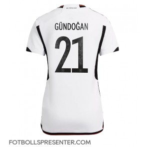 Tyskland Ilkay Gundogan #21 Hemma Matchtröja Dam VM 2022 Kortärmad